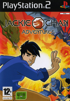 Jackie Chan Adventures for the Sony PlayStation 2 Front Cover Box Scan