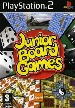 Junior Board Games for the Sony PlayStation 2 Front Cover Box Scan
