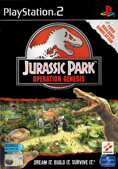 Jurassic Park: Operation Genesis for the Sony PlayStation 2 Front Cover Box Scan