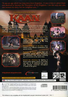 Scan of Kaan: Barbarian