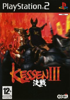 Kessen III for the Sony PlayStation 2 Front Cover Box Scan
