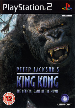 Peter Jackson's King Kong for the Sony PlayStation 2 Front Cover Box Scan