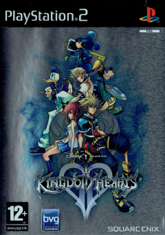 Kingdom Hearts II for the Sony PlayStation 2 Front Cover Box Scan