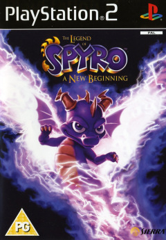 The Legend of Spyro: A New Beginning for the Sony PlayStation 2 Front Cover Box Scan