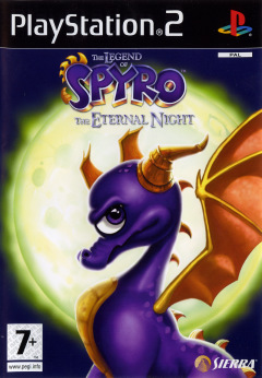 The Legend of Spyro: The Eternal Night for the Sony PlayStation 2 Front Cover Box Scan