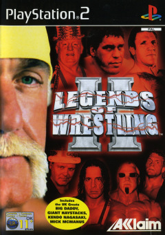 Legends of Wrestling II for the Sony PlayStation 2 Front Cover Box Scan
