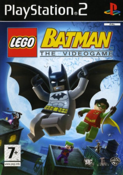 LEGO Batman: The Videogame for the Sony PlayStation 2 Front Cover Box Scan