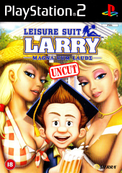 Leisure Suit Larry: Magna Cum Laude for the Sony PlayStation 2 Front Cover Box Scan