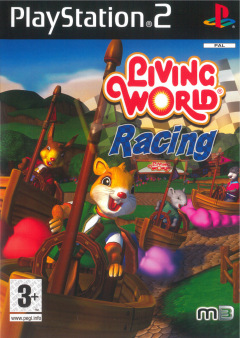 Living World Racing for the Sony PlayStation 2 Front Cover Box Scan