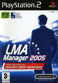 LMA Manager 2005 for the Sony PlayStation 2 Front Cover Box Scan