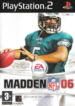 Madden NFL 06 for the Sony PlayStation 2 Front Cover Box Scan