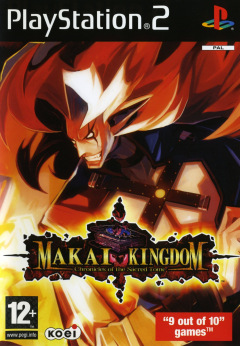Makai Kingdom: Chronicles of the Sacred Tome for the Sony PlayStation 2 Front Cover Box Scan
