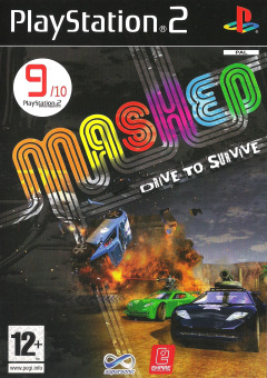 Mashed: Drive to Survive for the Sony PlayStation 2 Front Cover Box Scan