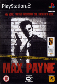 Max Payne for the Sony PlayStation 2 Front Cover Box Scan
