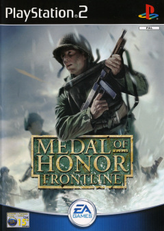 Medal of Honor: Frontline for the Sony PlayStation 2 Front Cover Box Scan
