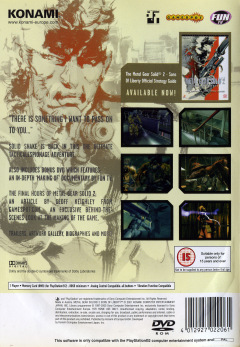 Scan of Metal Gear Solid 2: Sons of Liberty
