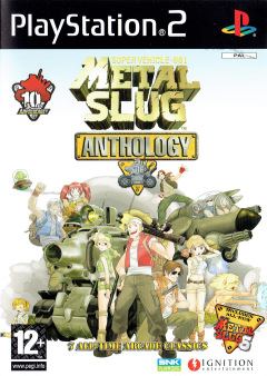 Metal Slug Anthology for the Sony PlayStation 2 Front Cover Box Scan
