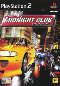 Midnight Club: Street Racing for the Sony PlayStation 2 Front Cover Box Scan