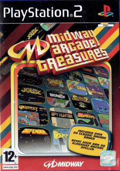 Midway Arcade Treasures for the Sony PlayStation 2 Front Cover Box Scan