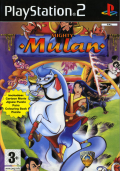 Mighty Mulan for the Sony PlayStation 2 Front Cover Box Scan