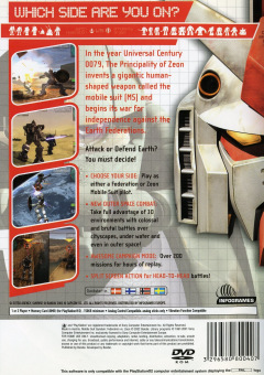 Scan of Mobile Suit Gundam: Federation vs. Zeon