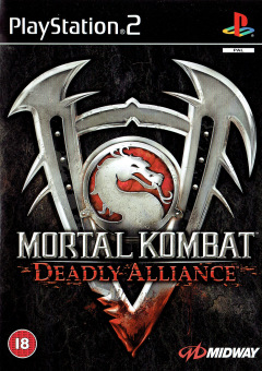 Mortal Kombat: Deadly Alliance for the Sony PlayStation 2 Front Cover Box Scan