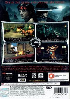 Scan of Mortal Kombat: Shaolin Monks