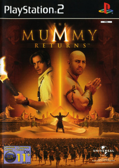 The Mummy Returns for the Sony PlayStation 2 Front Cover Box Scan