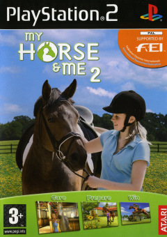 My Horse & Me 2 for the Sony PlayStation 2 Front Cover Box Scan