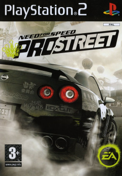 Need for Speed: Pro Street for the Sony PlayStation 2 Front Cover Box Scan