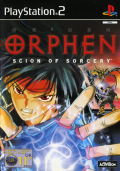 Orphen: Scion of Sorcery for the Sony PlayStation 2 Front Cover Box Scan