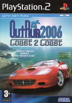 OutRun 2006: Coast 2 Coast for the Sony PlayStation 2 Front Cover Box Scan