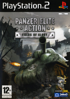 Panzer Elite Action: Fields of Glory for the Sony PlayStation 2 Front Cover Box Scan