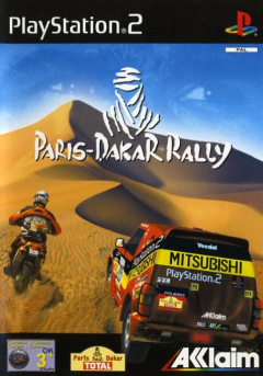 Paris-Dakar Rally for the Sony PlayStation 2 Front Cover Box Scan