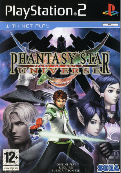 Phantasy Star Universe for the Sony PlayStation 2 Front Cover Box Scan