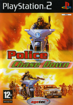 Police Chase Down for the Sony PlayStation 2 Front Cover Box Scan