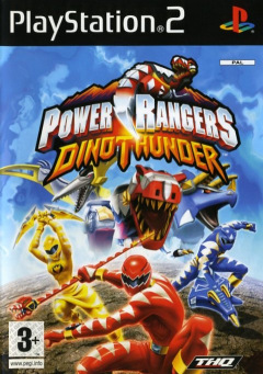 Power Rangers: Dino Thunder for the Sony PlayStation 2 Front Cover Box Scan