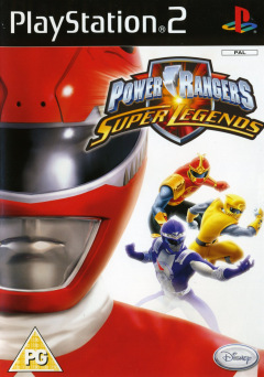 Power Rangers: Super Legends for the Sony PlayStation 2 Front Cover Box Scan