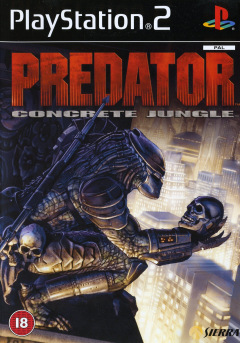 Predator: Concrete Jungle for the Sony PlayStation 2 Front Cover Box Scan