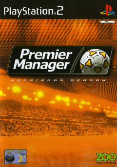 Premier Manager 2002/2003 Series for the Sony PlayStation 2 Front Cover Box Scan