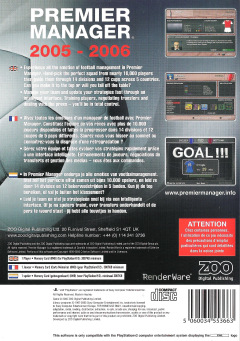 Scan of Premier Manager 2005-2006