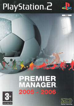 Premier Manager 2005-2006 for the Sony PlayStation 2 Front Cover Box Scan