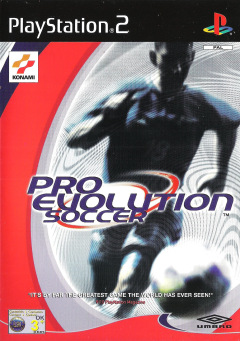 Pro Evolution Soccer for the Sony PlayStation 2 Front Cover Box Scan