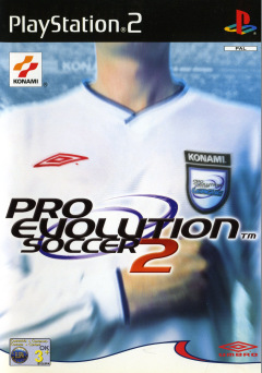 Pro Evolution Soccer 2 for the Sony PlayStation 2 Front Cover Box Scan