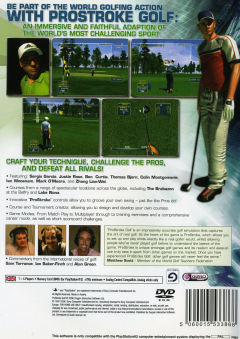 Scan of Pro Stroke Golf: World Tour 2007