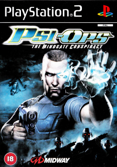 Psi-Ops: The Mindgate Conspiracy for the Sony PlayStation 2 Front Cover Box Scan