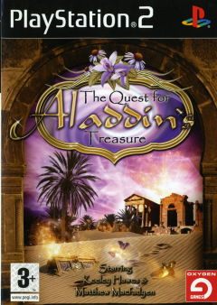 The Quest for Aladdin's Treasure for the Sony PlayStation 2 Front Cover Box Scan