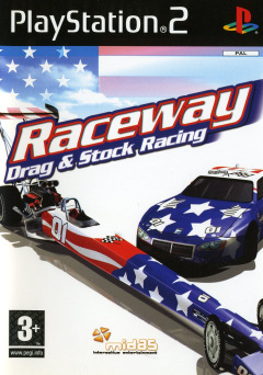 Raceway: Drag & Stock Racing for the Sony PlayStation 2 Front Cover Box Scan