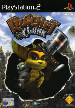 Ratchet & Clank for the Sony PlayStation 2 Front Cover Box Scan