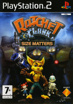 Ratchet & Clank: Size Matters for the Sony PlayStation 2 Front Cover Box Scan